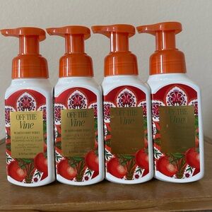 X4 Bath & Body Works OFF THE VINE Gentle & Clean Foaming Hand Soap NEW